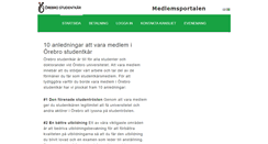 Desktop Screenshot of medlem.orebrostudentkar.se