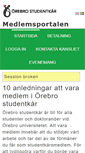 Mobile Screenshot of medlem.orebrostudentkar.se